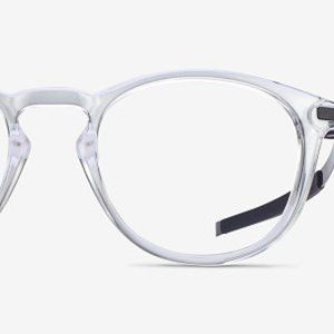 Oakley Pitchman R Round Clear Eyeglasses NEW